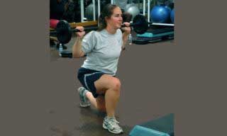 Weight Lifting by Women in gym